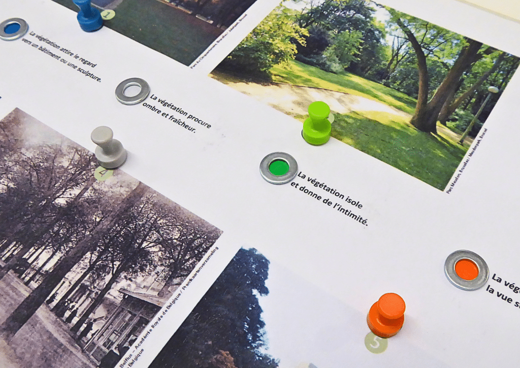 planche d'observation pour les espaces verts
